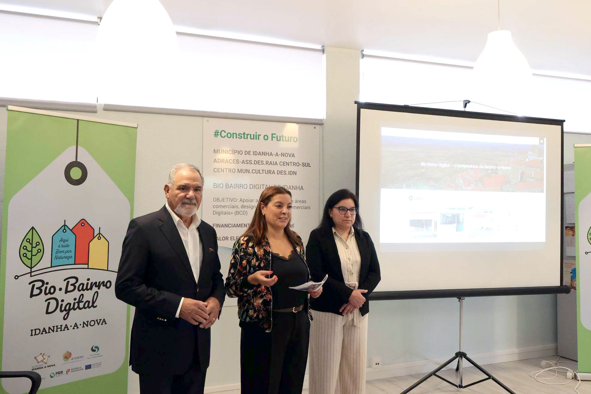 Marketplace do Bio Bairro Digital de Idanha-a-Nova apresentado aos empresários do concelho